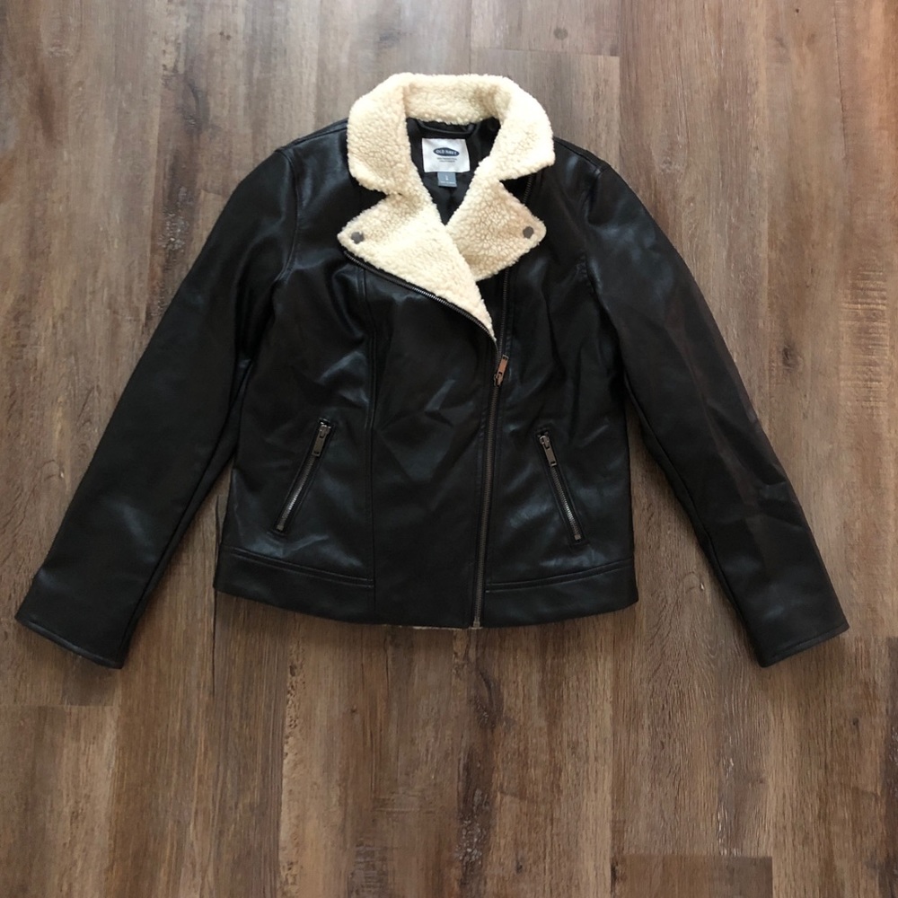 Old Navy Leather Jacket